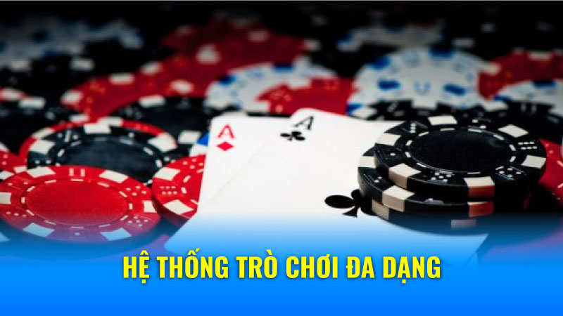 Hệ thống trò chơi đa dạng